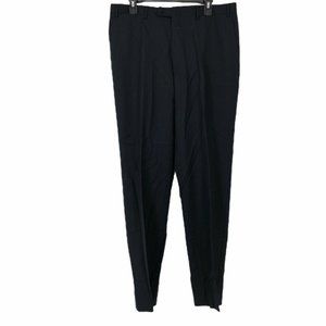 Canali Mens Pure Wool Flat Front Dress Pants Sz 36